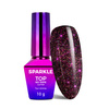 Топ-покриття LED/UV без змивання з блискітками Molly Nails Sparkle Top Picante 10 г