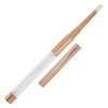 Golden Rose silicone brush for applying glitter and decorating nails, with rhinestones, gold, No Name No. 1