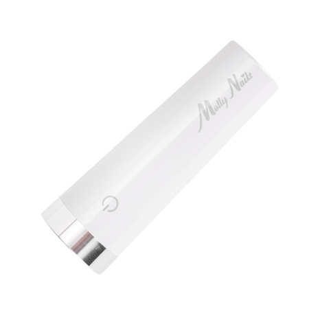 Lampada LED per unghie da 3 W Molly Nails per smalti ibridi, gel e acrilogel, senza fili, bianca, modello U2