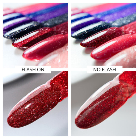 Molly Nails Duo Flashing Lights Deep Desire HEMA/Di-HEMA Free Hybrid Nail Polish 8g No. 605
