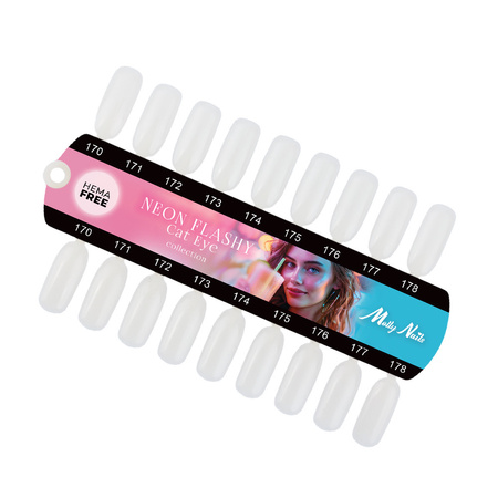 Pochoir à peindre Molly Nails Neon Flashy Cat Eye