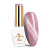 Esmalte híbrido magnético con efecto ojo de gato Cat Eye Womanity Lipstick Molly Nails sin HEMA/Di-HEMA, 8 g, n.º 441