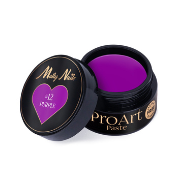 ProArt Paste Molly Nails Purple HEMA/Di-HEMA Free 5g No. 12