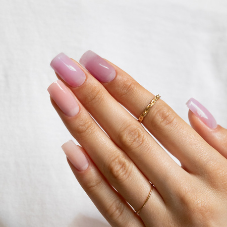 Gel acrílico Polygel para la extensión de uñas AcrylGel Molly Nails sin HEMA/Di-HEMA, aroma a almizcle, 30 ml