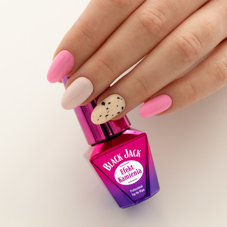 Jack Top MollyLac « no wipe » avec des paillettes noires, 10 g