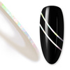 Laser white ribbon thread for decorations, disc No. 6