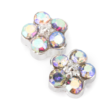 Décorations pour ongles : fleurs 3D Molly Nails K1124, lot de 10