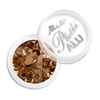 Poudre pour ongles métallique MollyLac, paillettes d'aluminium or fin, 0,2 g, n° 3