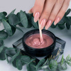 HEMA/Di-HEMA Free nail builder gel with tea tree oil MollyLac HerbaLine Shiny Flakes by Gosia Kruś 50g