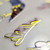 Selbstklebende Nagelsticker, Muster TH-1112