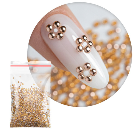 ShinePins gładkie ćwieki błyskotki ozdoby do paznokci mini NTN Premium Nr 9 5g