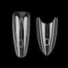 Doppie forme a sandwich per la ricostruzione delle unghie - Forme a sandwich ovali W557 Molly Nails, 240 pezzi