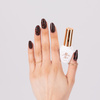 Smalto ibrido Molly Nails Crackle Gel nero n. 158 8 g