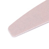 MollyLac zebra slim crescent boat nail file 180/240, 1 pc