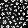 Autocollants pour ongles fins, fleurs, SO-272, blancs