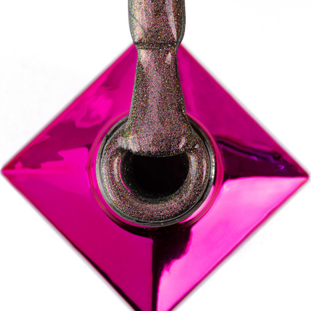 Esmalte híbrido magnético con efecto ojo de gato Cat Eye Flashing Magic MollyLac 10 g n.º 150