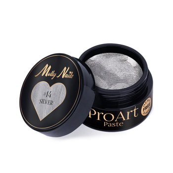 ProArt Paste Molly Nails Silber HEMA/Di-HEMA-frei 5 g Nr. 14
