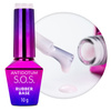 Rubber base flexible nails manicure pedicure S.O.S. Antidote Molly Nails Milky Blush 10g