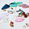 Coquillages broyés pour la décoration des ongles, coffret n° 2