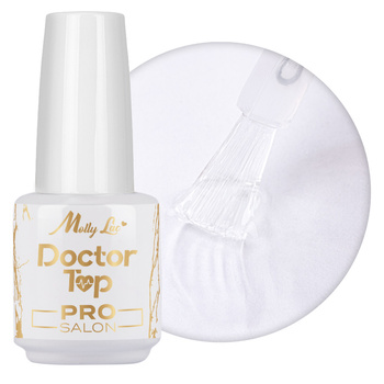 Selbstregenerierender, wischfreier Glanzlack „Doctor Top Pro Salon MollyLac Clear“ 15 g