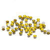 Glas-Strasssteine für Nägel SS3 Citrine, ca. 50 Stück