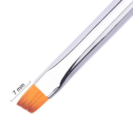 One Stroke Pro Rainbow MollyLac No. 6 slanted brush for gel and decorations