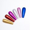 Nagellackpulver mit Holo-Spiegeleffekt, Set mit 6 Farben, Nr. 2