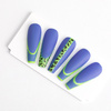 5+1 free Molly Nails Blue Sky Purple Blue HEMA/Di-HEMA Free hybrid nail polish 8g No. 115