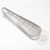 Lot de 12 moules en silicone « Dual Form » pour manucure française MollyLac, forme amande