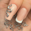 3D snake nail decorations Molly Nails SZ-154 10 pcs