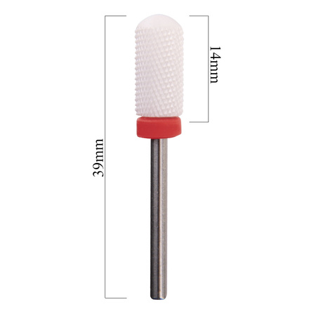 Fresa in ceramica per levigatura Barrel Ball F 3/32" delicata