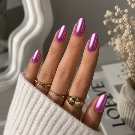 MollyLac Classic Nail Polish, Mirror Effect (Mirror/Metallic), No. 06, 10 ml