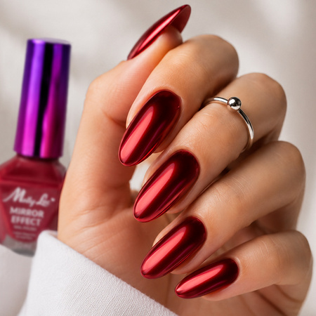 MollyLac Classic Nail Polish, Mirror Effect (Mirror/Metallic), No. 10, 10 ml