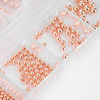 Boîte de décorations Molly Nails en rose doré, 1 000 pièces
