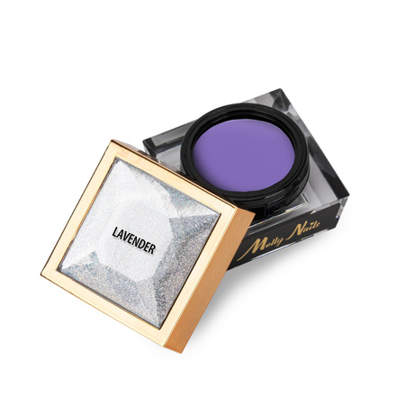 Creative Flow Color Gel - Gel creativo para Nail Art con efecto de diseños difuminados y suaves Molly Nails Lavender Sin HEMA/Di-HEMA 5 g