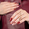 Lakier hybrydowy LED/UV Gel Polish The Trend Edit Nr 301 Burgundy Edit MollyNails HEMA/Di-HEMA Free 8g