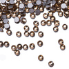 SS3 Light Topaz glass nail rhinestones, approx. 50 pcs.