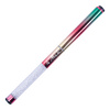 Silicone brush for decorating and rubbing in glitter with MollyLac rainbow ombre zirconia No. 4