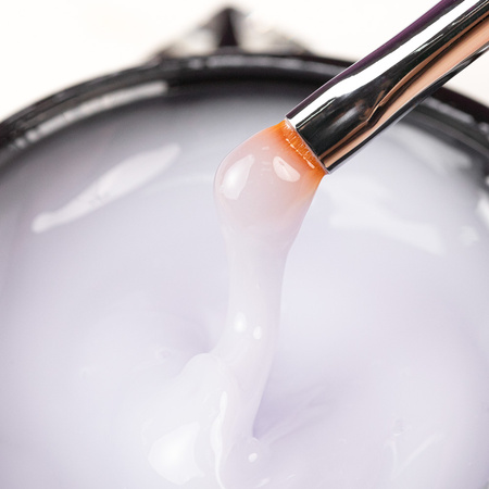 Jelly Builder Gel von Molly Nails – ein dickflüssiges, hart aushärtendes Gel, milchig, HEMA-/Di-HEMA-frei, 50 g