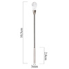 Cuchara mezcladora para gel con cristal, 1 unidad