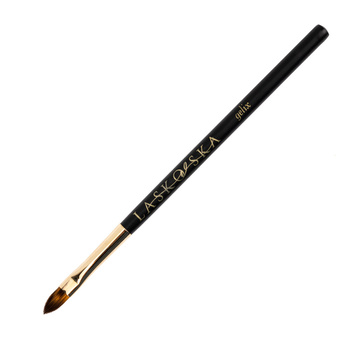 Pinceau à gel Gelix noir ovale, longueur des poils : 11 mm, Laskovska Brushes