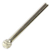 SJ18 carbide ball end mill, small, silver