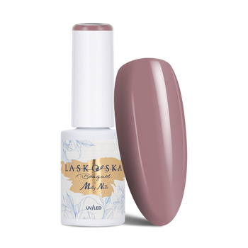 Гібридний лак LED/UV Gel Polish Molly Nails @Bouquet by Laskovska Midnight Rose без HEMA/Di-HEMA, 7 г