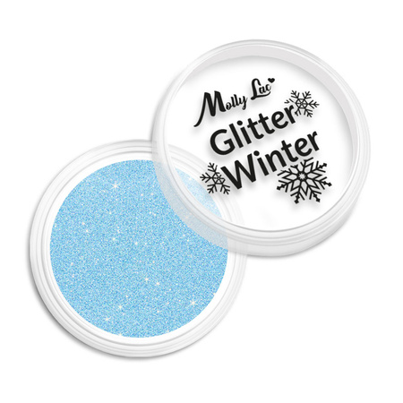 Polvo para uñas MollyLac Glitter Winter 1 g n.º 4