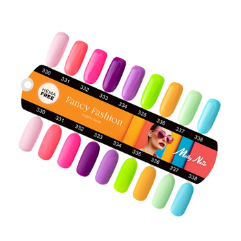 Molly Nails Fancy Fashion gloss and matte template, 9 colors