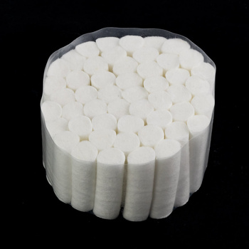 MollyLac Baumwollrollen für die Pediküre (Länge 38 mm, Durchmesser 10 mm) 20 Packungen à 50 Stück, insgesamt 1000 Stück