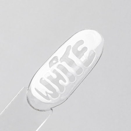Creative Flow Color Gel - Gel creativo per Nail Art per realizzare motivi sfumati e delicati Molly Nails White senza HEMA/Di-HEMA 5 g