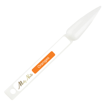 Modello da colorare: bastoncini Molly Nails Oranges