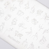 Mouteen Patterned Stamp Plate No. 017