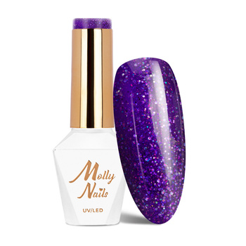 Vernis hybride Molly Nails Spotlight Tinkleberry sans HEMA/Di-HEMA, 8 g, n° 636